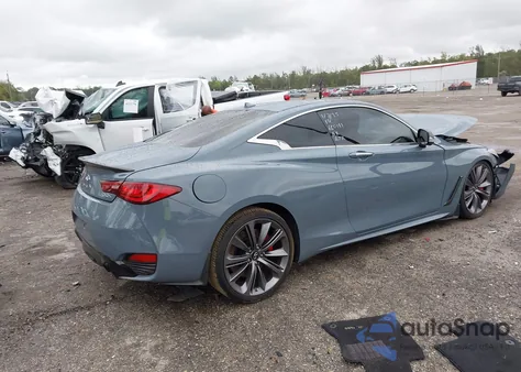 2022 Infiniti Q60 Red Sport 400 from USA, damaged, VIN JN1FV7LK4NM660191